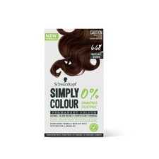 Schwarzkopf Simply Permanent Hair Colour 6.68 Hazelnut Brown 142 ml