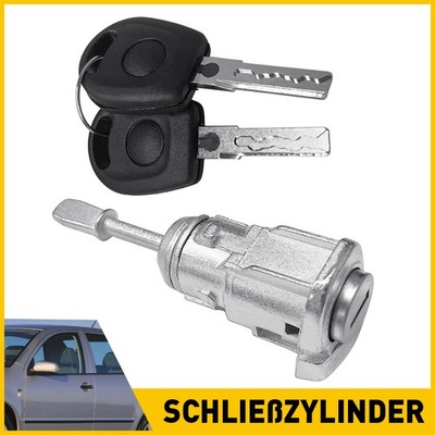 Für VW Golf 4 IV Bora Lupo Polo 9N 2x Schlüssel Türschloss VORNE LINKS / RECHTS