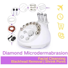 4 in 1 Diamond Microdermabrasion Machine Blackhead Removal Skin Rejuvenation Spa