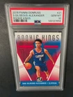 2018-19 Donruss Shai Gilgeous-Alexander Rookie Kings #21 PSA 10