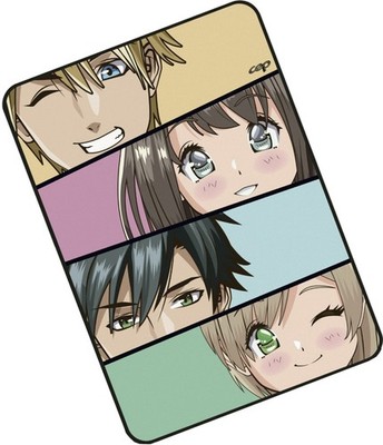 CEP Mauspad MANGA HELDEN, schwarz/weiß