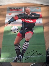 Bravo Sport Poster CARSTEN JANCKER FUẞBALLGOTT FC Bayern 90ER Bundesliga XL