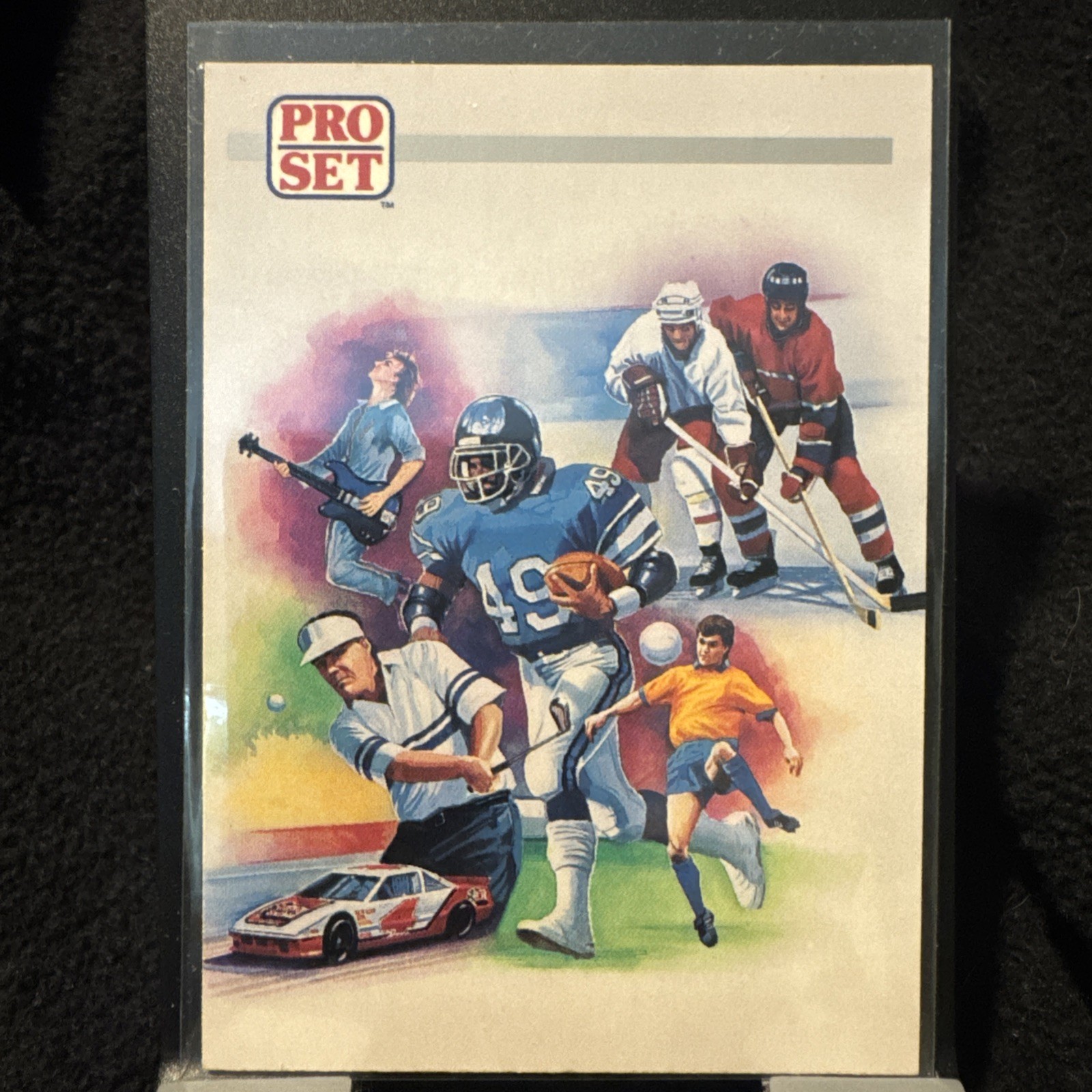 Rare! Historical Notes 1991 Pro Set Historical Notes #PRO 001