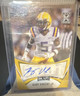Leaf 2021 Ultimate Draft Kary Vincent Jr. LSU Tigers Autographed Rookie #BA-KVJ
