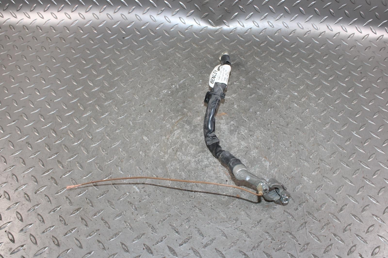 13-18 Flying Spur Electronic Engine Bay Negative Battery Terminal Cable OEM WTY