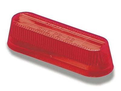 American Motorhome RV Grote Side Marker Light Lens red 55-8340