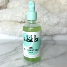 Isle of Paradise MEDIUM Body Self Tanning Drops Large 2.54 Fl.Oz/ 75 ml NWOB