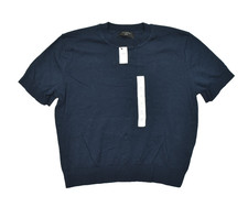 NEW Banana Republic Forever Crew Neck Navy Blue Knit Sweater Men's Size M