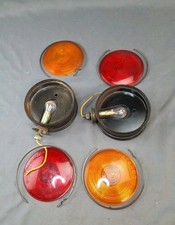 Pair Of Peterson 410-15 Tractor Trailer Warning Flashing Lights Parts