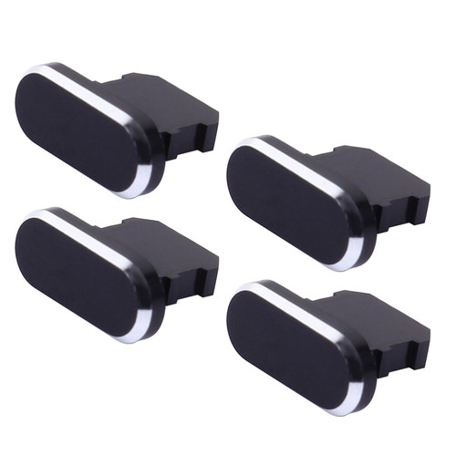 4 Pcs Metall USB -Lochstopfen Mobilfunkstaubstecker Telefon Staubschutz - 第 7/12 張圖片