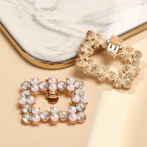 Shoe Accessory Shoe Clip Shiny Decoration Clips Shoes Decoration Shoe Buckle - Picture 4 of 18