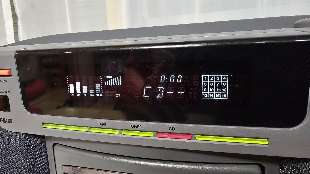 AIWA CSD‑SR700 Bluetooth CD Boombox – Restored, Japan 100 V
