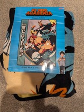 My Hero Academia Class 1- A Throw Fleece Blanket 45" X 60" NEW With Tags