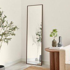 Inga Wood Framed Full Length Rectangle 170x50cm Wall Mirror Boho Scandi Traditi