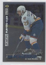 1995-96 Upper Deck Collector's Choice Platinum Player's Club Steve Duchesne m5x
