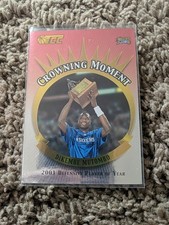 2001-02 Topps Champions and Contenders (TCC) Crowning Moment Dikembe Mutombo HOF