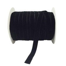 10 Yards Velvet Ribbon Spool Black, 5/8" Black 5/8"