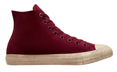 SIZE 12 MENS - NEW Converse Willy Wonka Bordeaux Corduroy Chuck Taylor A08153C