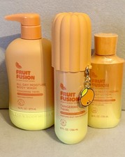 NEW FRUIT FUSION TANGERINE FRAGRANCE MIST, LOTION, BODY WASH BATH BODY WORKS