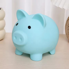 Piggy Bank, Coin Bank for Boys and Girls, Children's Plastic Shatterproof Money
