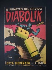 Diabolik 1 serie 15 (albo fantasma mai distribuito Sodip) falso d'autore.