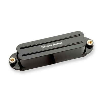 Seymour Duncan SHR-1b Hot Rails Strat Brücke Single Coil Größe Humbucker (schwarz)