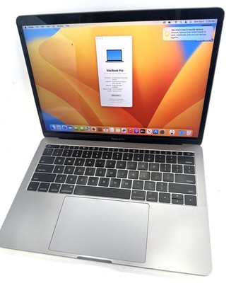 Apple MacBook Pro 13'' 2017 Space Gray 2.3GHz I5 8GB RAM 128GB SSD.