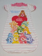 Vintage 1980's Care Bears girls Nightgown Sleep Shirt