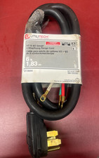 Utilitech Range Cord 6-ft 50 -Amp 4 -Prong Black Range Appliance Power Cord