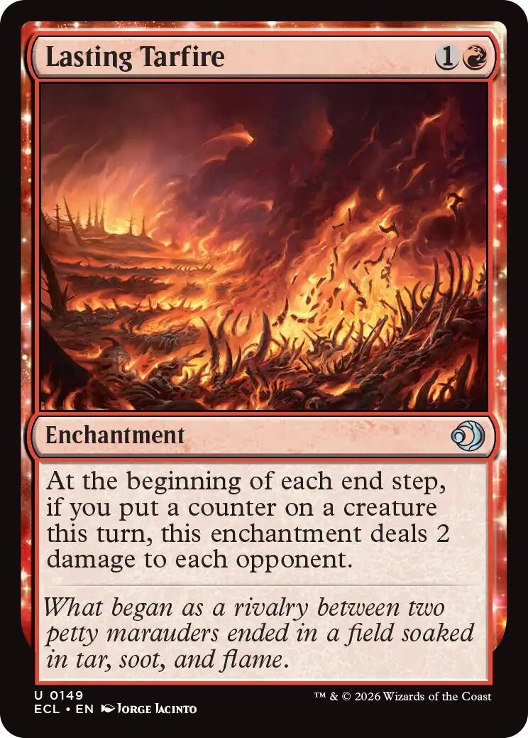 Lasting Tarfire - 149 - NM - Lorwyn Eclipsed