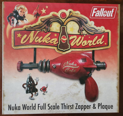 Fallout 4 Nuka Cola Nuka World Full Scale Thirst Zapper & Plaque By Fanwraps
