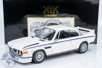 KK Scale - 1:12 BMW 3.0 CSL (E9) 1973 White - Diecast Model | eBay
