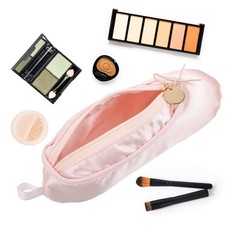 Ballet Shoe Makeup Bag,Ballerina Slipper Make up Pouch Bag,pink Portable Bow ...