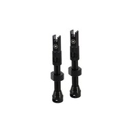 Ventil FüR Tubeless Presta Kheax Alu Schwarz 44Mm (X2)