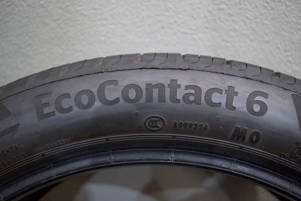 4x Continental Eco Contact 6 MO 225 45 R18 91W Sommerreifen Reifen DOT21 +5,8mm - Bild 4 von 4