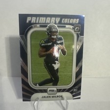 2025 Panini Donruss Optic - Rookie Primary Colors Jalen Milroe (RC) #15 Seahawks