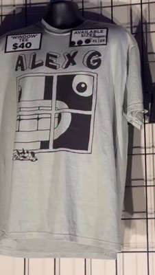 NEW Alex G Window G Tour Merch 2026 at The Sound Del Mar, San Diego, CA T-Shirt