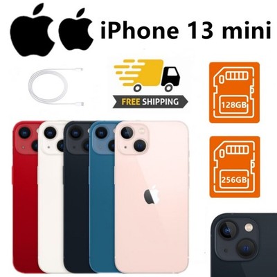 NEU Apple iPhone 13 mini - 128GB -256GB Schwarz Weiß Rot Blau Rosa Grün