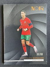 Cristiano Ronaldo 2024-25 Panini Noir Base Set Vertical Bronze /80 #87