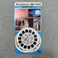 VIEW-MASTER 3-D Tour - Carlsbad Caverns Tour Two Nostalgic VTG