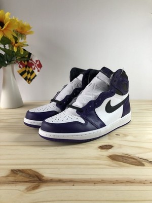 Nike Air Jordan 1 Retro OG High Court Purple 2.0 US8.5 UK7.5 555088-500