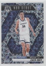 2024-25 Panini Mosaic NBA Debut Premium Prizm Zach Edey #251 5y7