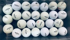26 AAAAA Mint Condition Used Golf Balls Bridgstone Assorted