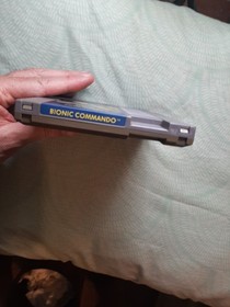 BIONIC COMMANDO for Nintendo NES - Lovely label - Tested & working well!