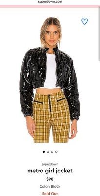 Superdown Metro Girl Jacket Size XS