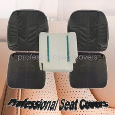 Fits 2003 2004 2005 Dodge Ram 1500 2500 Both Side Cloth Seat Cover Dark Gray