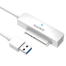 MAIWO SATA to USB Cable, 2.5 inch SATA SSD/HDD to USB 3.0 Adapter, External H...