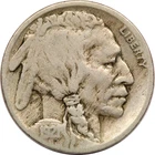 1921-S Buffalo Nickel 5C, Very Good VG+, FULL DATE!