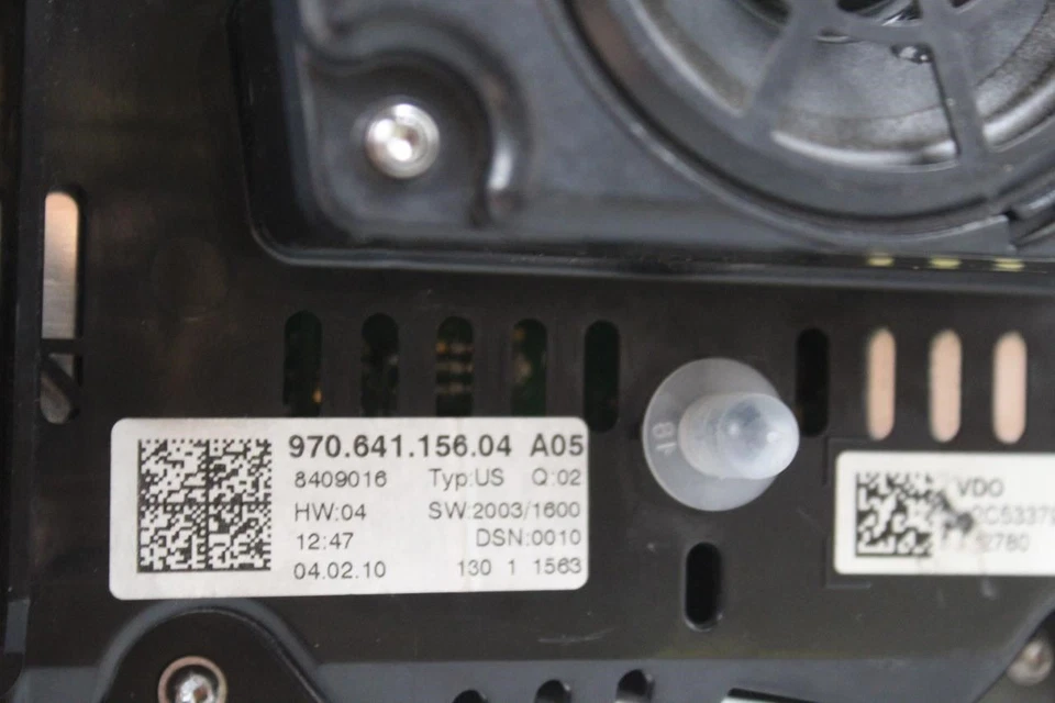 Speedometer Base With Stopwatch 131K MPH Fits 2010-16 PORSCHE PANAMERA OEM 38929 - Image 3 of 4