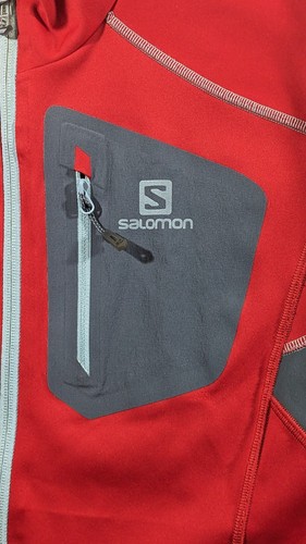 Salomon Advanced Skin Shield Jacket Mens Medium M Reflective Running Cycling - Picture 8 of 23
